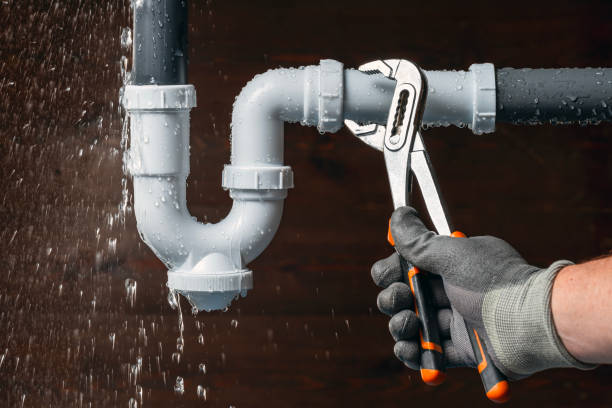 Professional Drain Cleaning technician working in Milford, MA